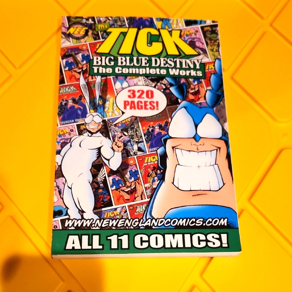 Tick Big Blue Destiny Comic Collection